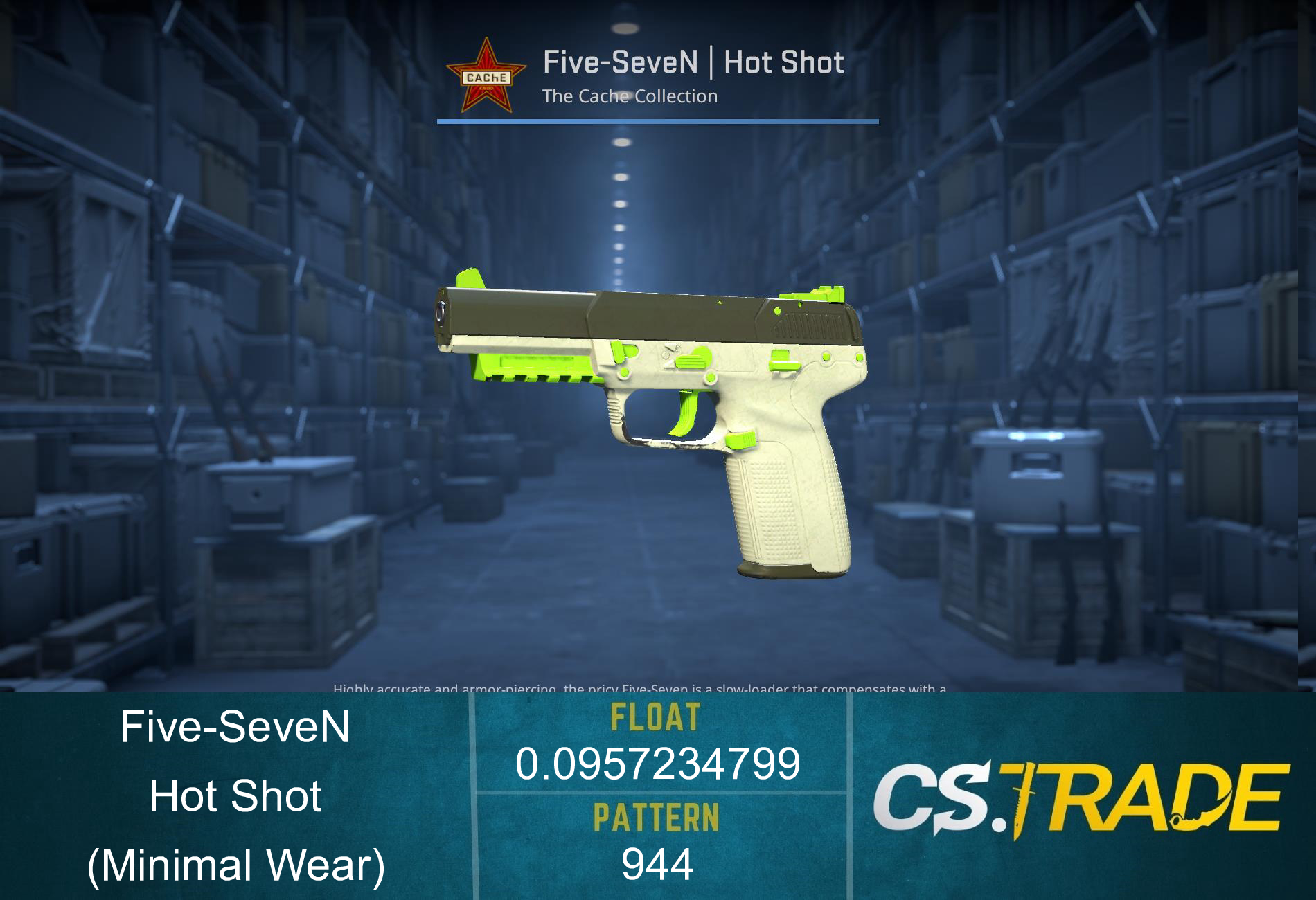 Five SeveN Hot Shot CS2 Skin