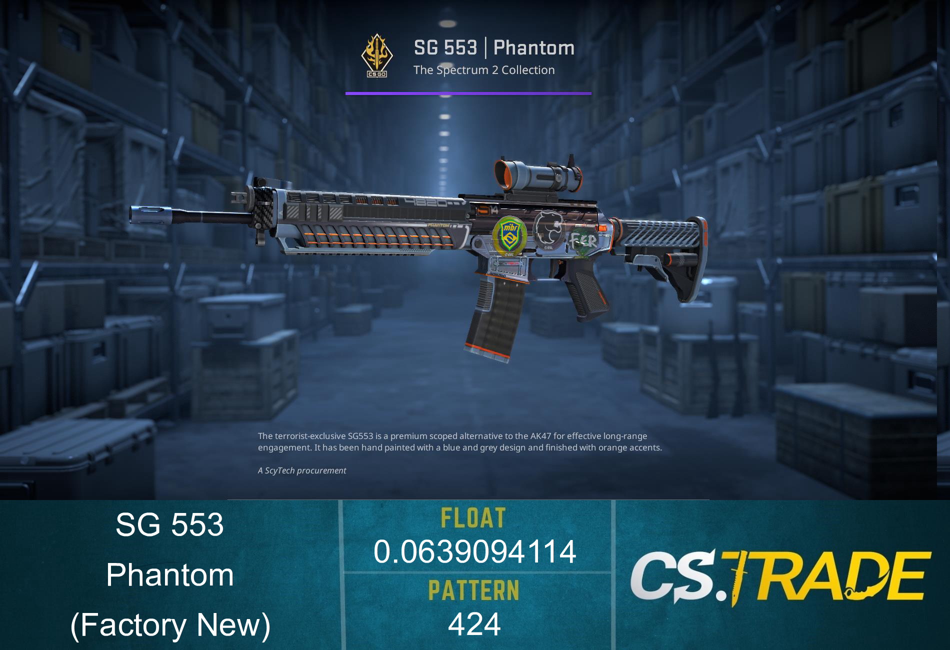 SG 553 | Phantom (Factory New)