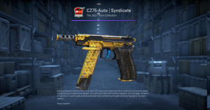 CZ75-Auto | Syndicate (Field-Tested) Screenshot