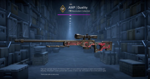 AWP | Duality (Well-Worn) Screenshot