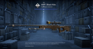AWP | Black Nile (Battle-Scarred) Screenshot