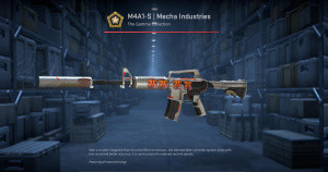 M4A1-S | Mecha Industries (Field-Tested) Screenshot