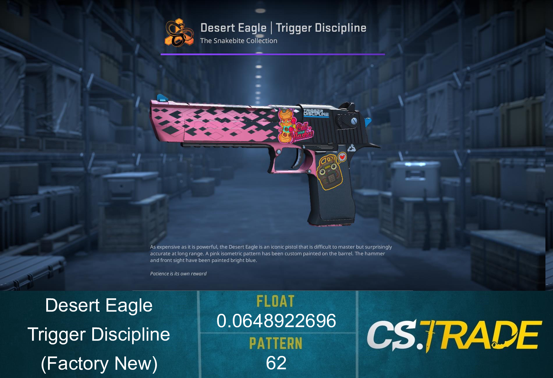 Desert Eagle | Trigger Discipline (Factory New) Screenshot