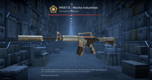 M4A1-S | Mecha Industries (Battle-Scarred) Screenshot
