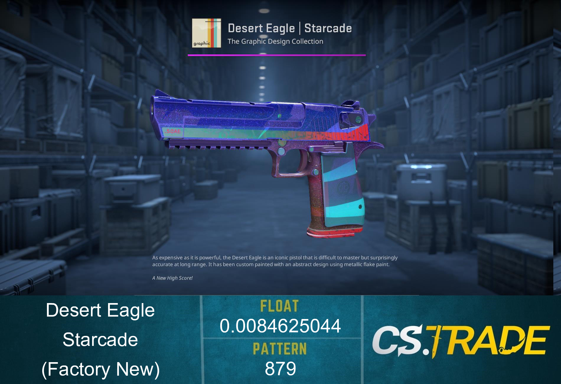 Desert Eagle | Starcade (Factory New) Screenshot