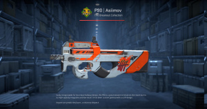 P90 | Asiimov (Well-Worn) Screenshot