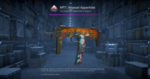 MP7 | Abyssal Apparition (Battle-Scarred) Screenshot