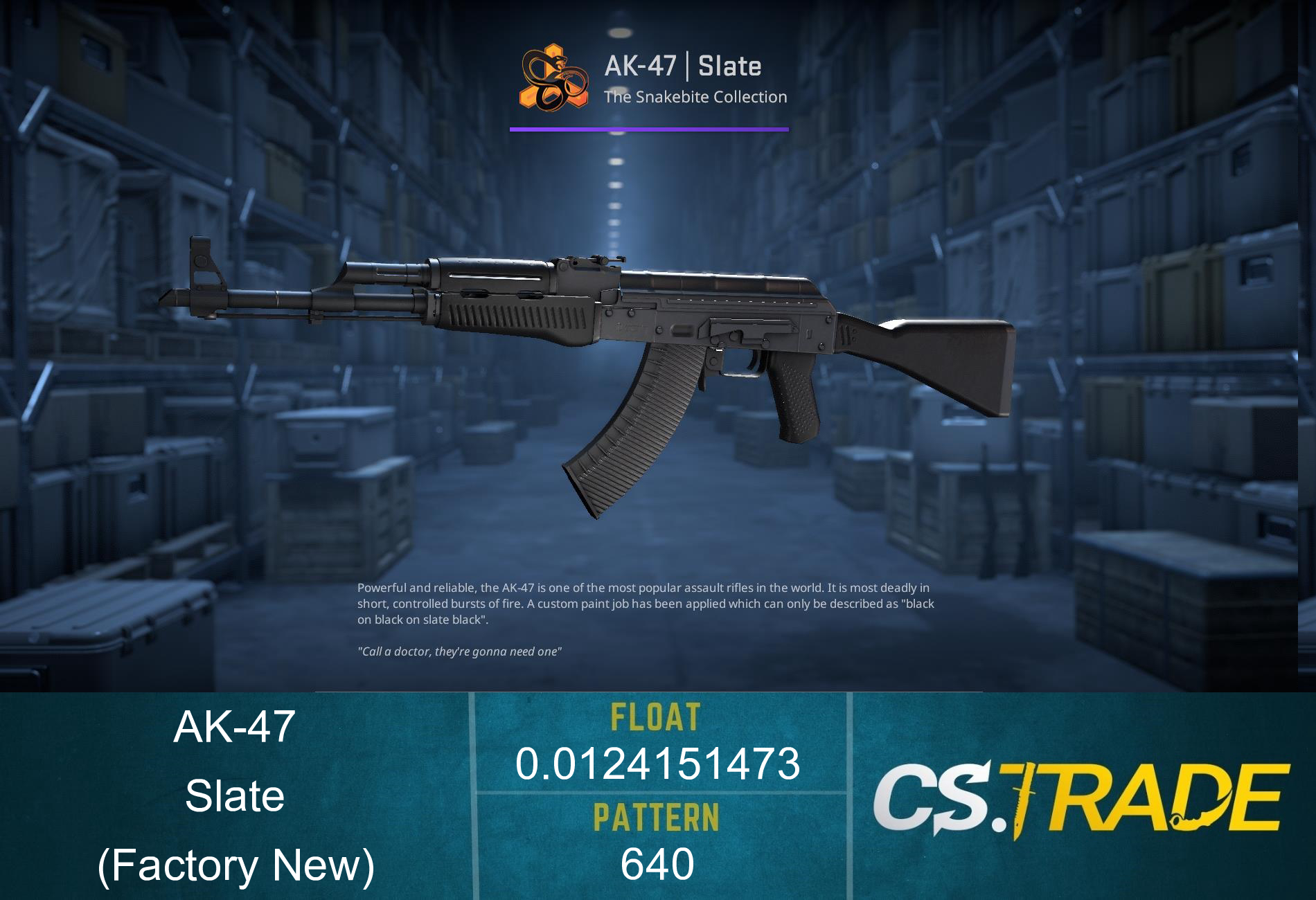 AK-47 | Slate (Factory New) Screenshot