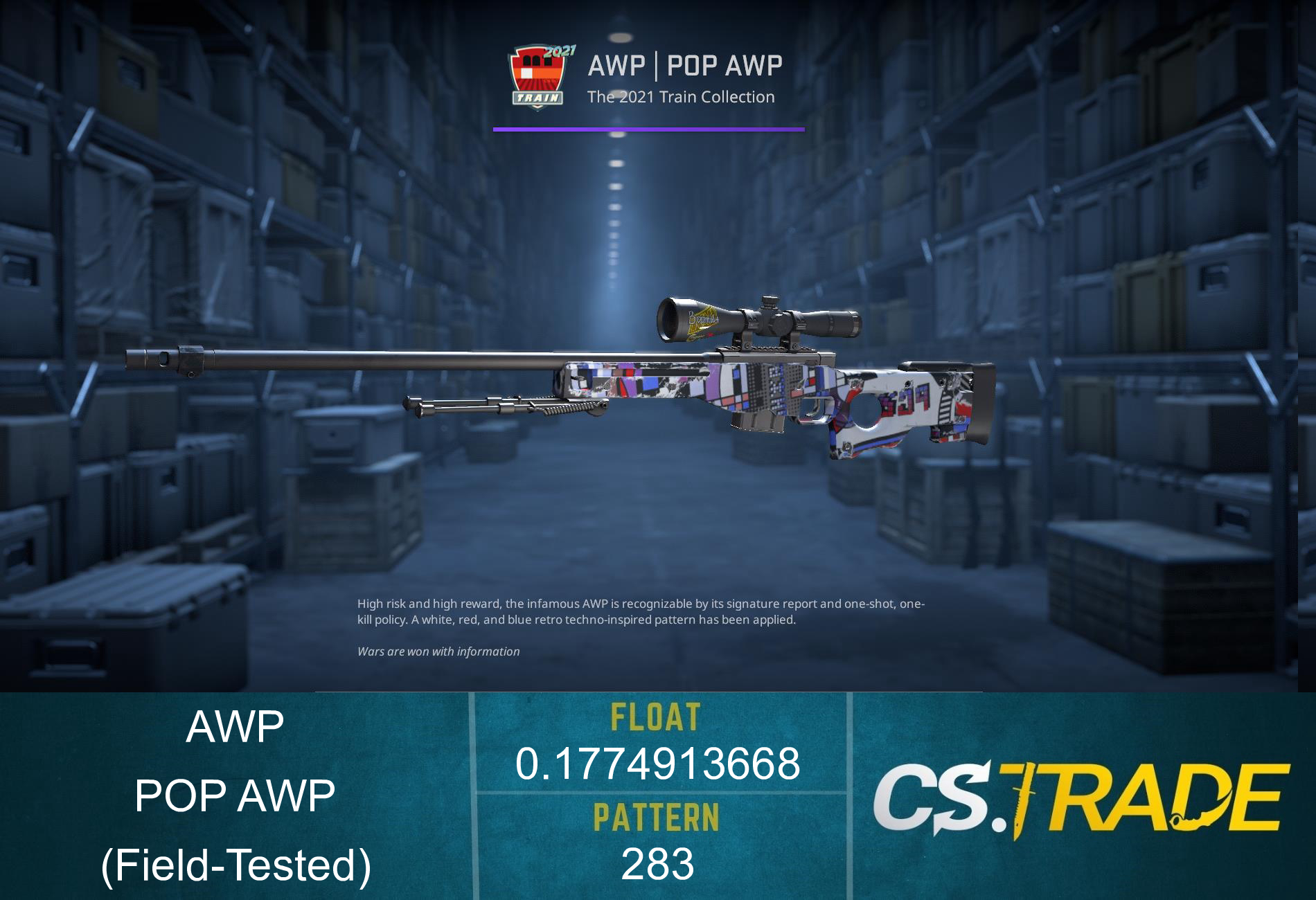 AWP | POP AWP (Field-Tested) Screenshot