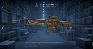 SG 553 | Colony IV (Well-Worn) Screenshot