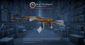 AK-47 | The Oligarch (Battle-Scarred) Screenshot