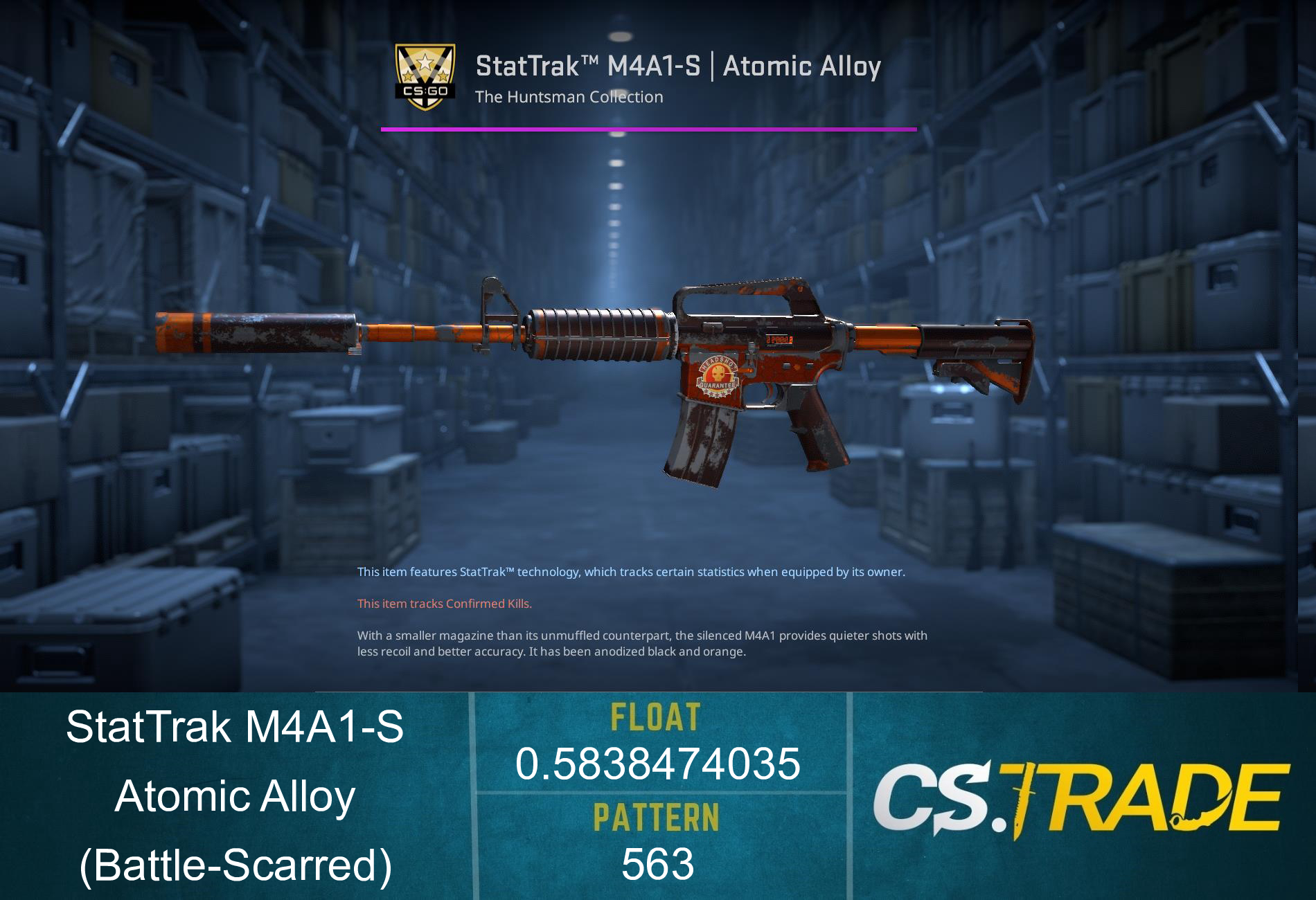 M4A1-S | Atomic Alloy (Factory New) Screenshot