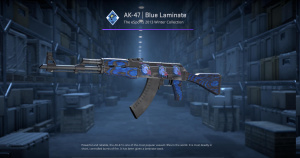 AK-47 | Blue Laminate (Field-Tested) Screenshot
