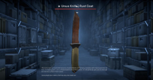 ★ Ursus Knife | Rust Coat (Battle-Scarred) Screenshot
