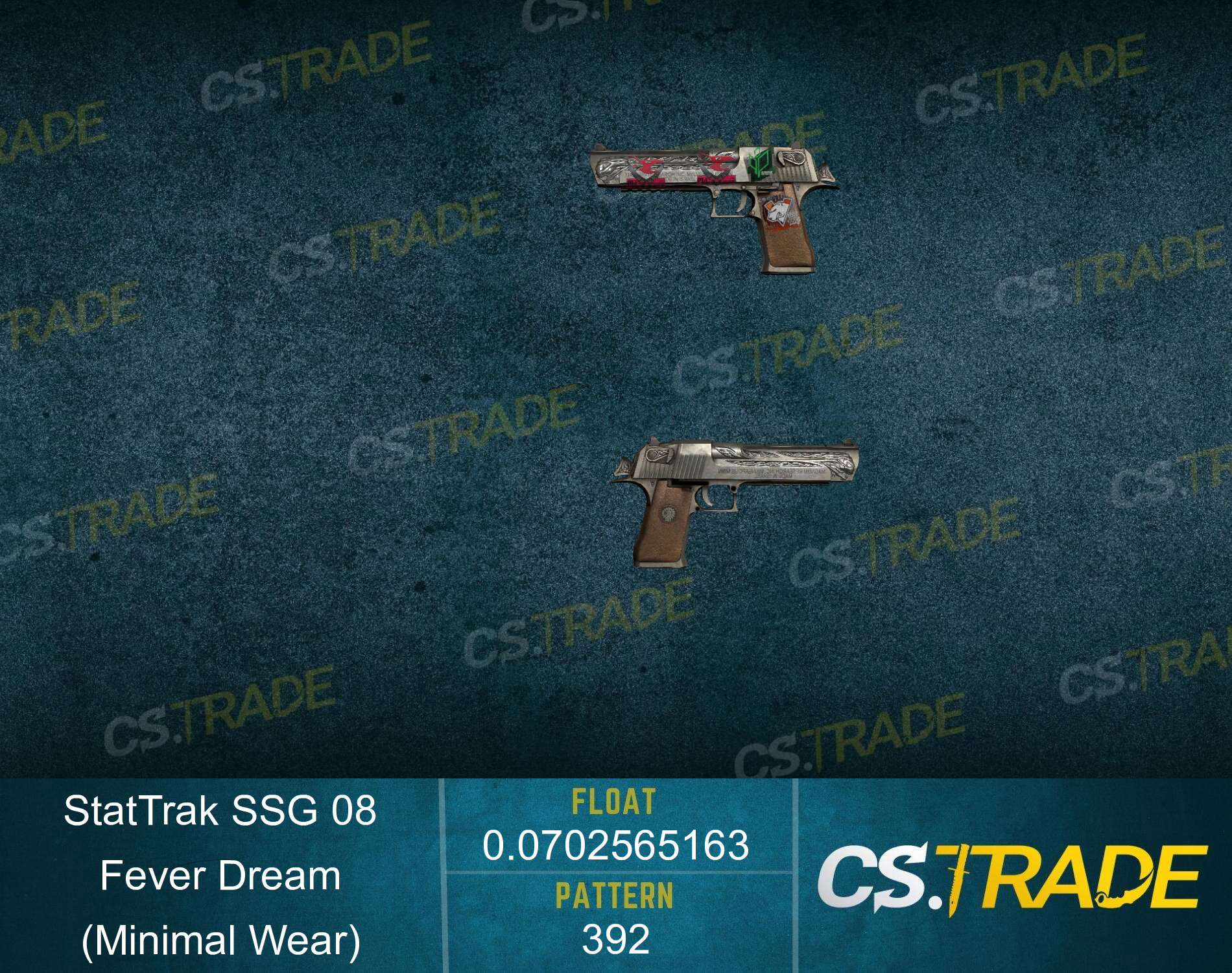 StatTrak™ SSG 08 | Fever Dream (Minimal Wear) Screenshot
