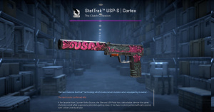 StatTrak™ USP-S | Cortex (Battle-Scarred) Screenshot