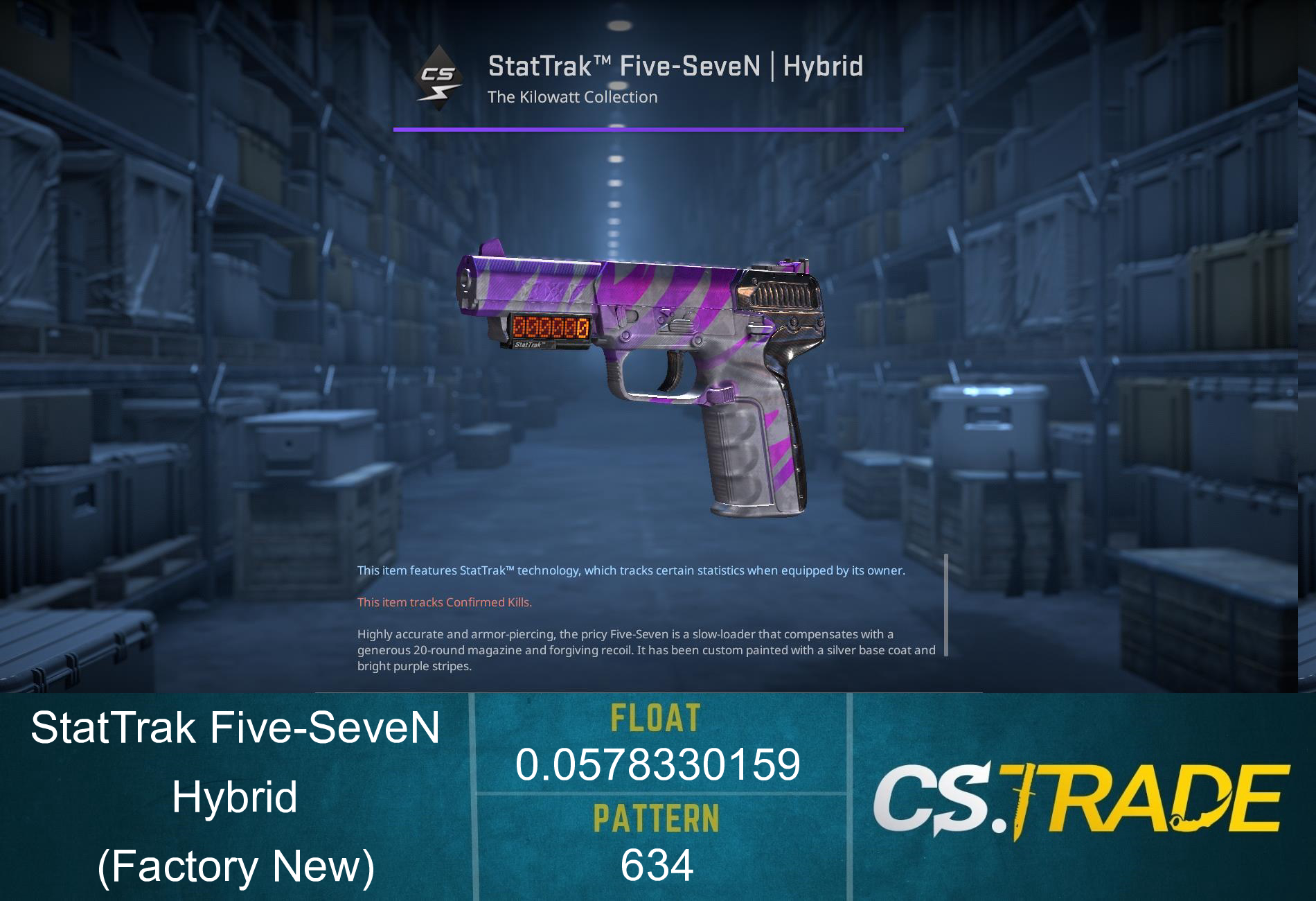 Five-SeveN | Hybrid (Factory New) Screenshot