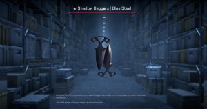 ★ Shadow Daggers | Blue Steel (Field-Tested) Screenshot