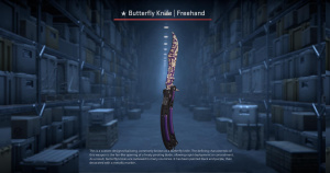 ★ Butterfly Knife | Freehand (Field-Tested) Screenshot