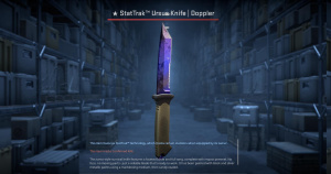 ★ StatTrak™ Ursus Knife | Doppler Phase 4 (Factory New) Screenshot