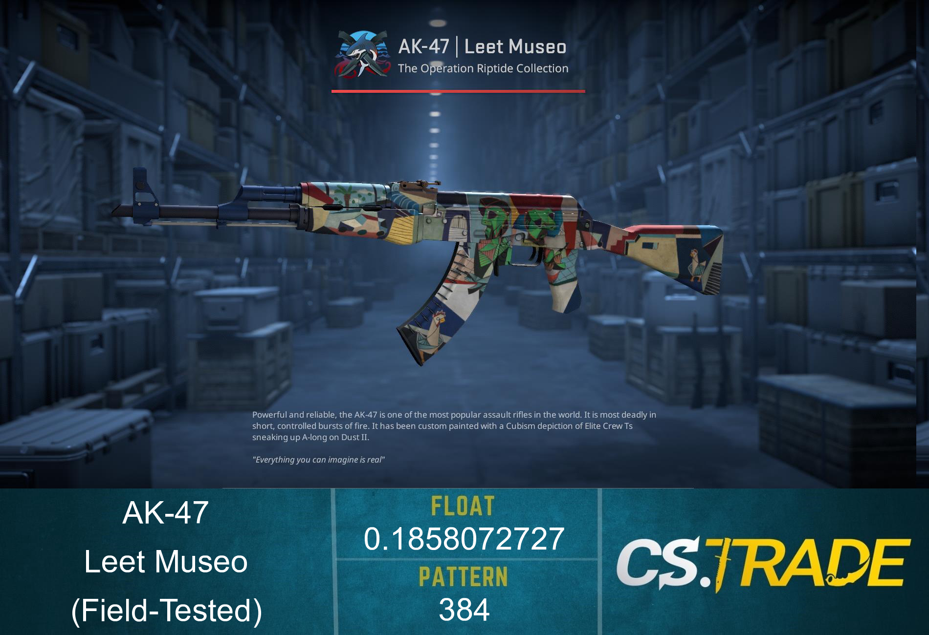 AK-47 | Leet Museo (Factory New) Screenshot