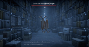 ★ Shadow Daggers | Night (Field-Tested) Screenshot