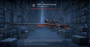 AWP | Chrome Cannon (Minimal Wear) Screenshot