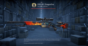 SSG 08 | Dragonfire (Factory New) Screenshot