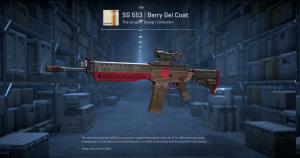 SG 553 | Berry Gel Coat (Factory New) Screenshot