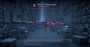M4A1-S | Black Lotus (Field-Tested) Screenshot
