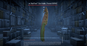 ★ StatTrak™ Gut Knife | Forest DDPAT (Battle-Scarred) Screenshot
