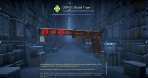 USP-S | Blood Tiger (Minimal Wear) Screenshot