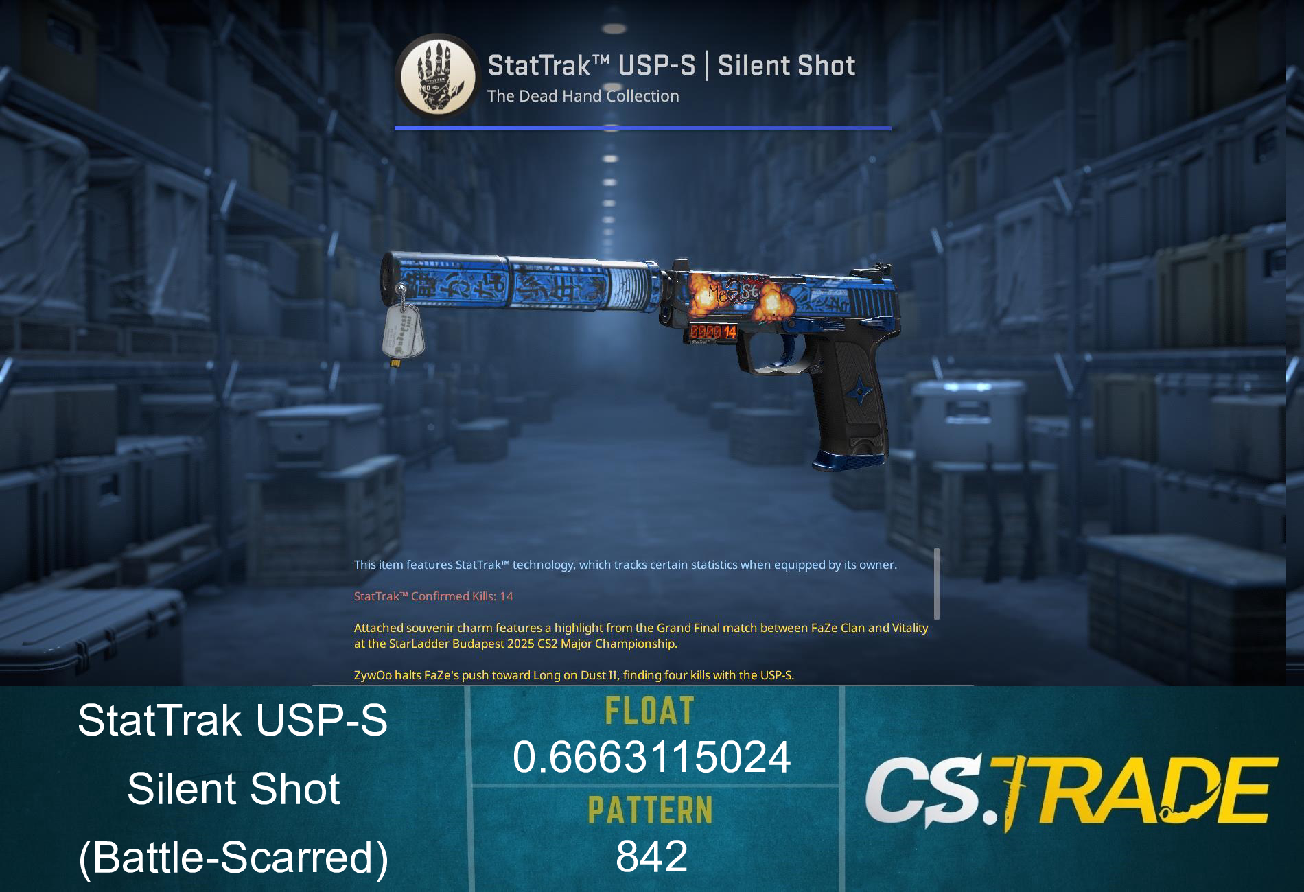 USP-S | Silent Shot (Factory New) Screenshot