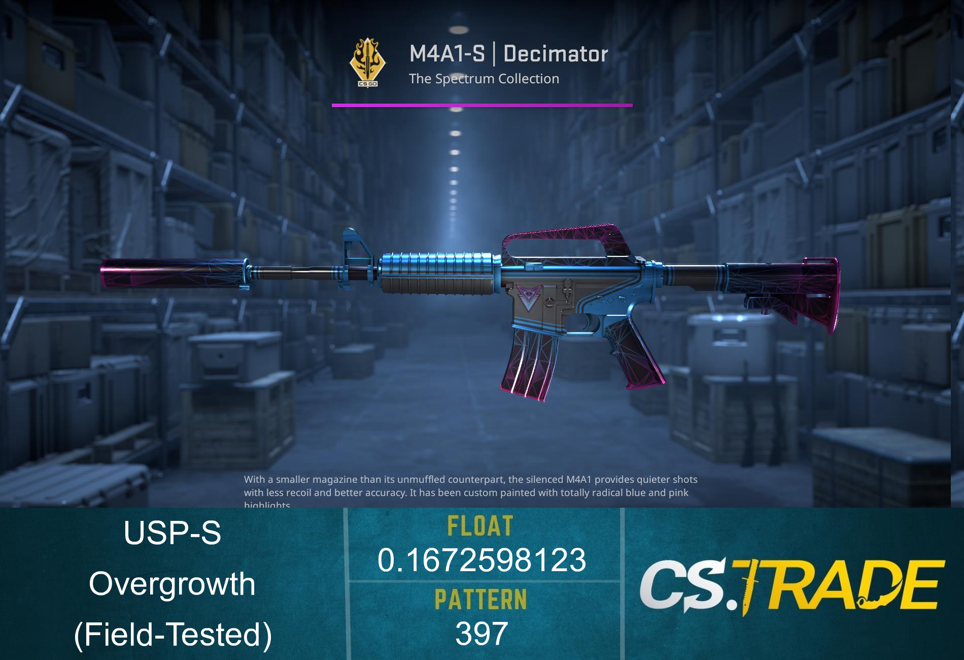USP-S | Overgrowth (Field-Tested) Screenshot