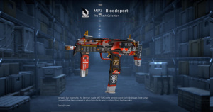MP7 | Bloodsport (Factory New) Screenshot
