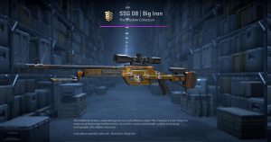 SSG 08 | Big Iron (Minimal Wear) Screenshot