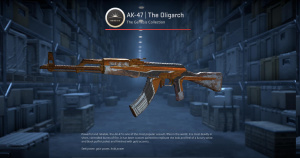 AK-47 | The Oligarch (Battle-Scarred) Screenshot