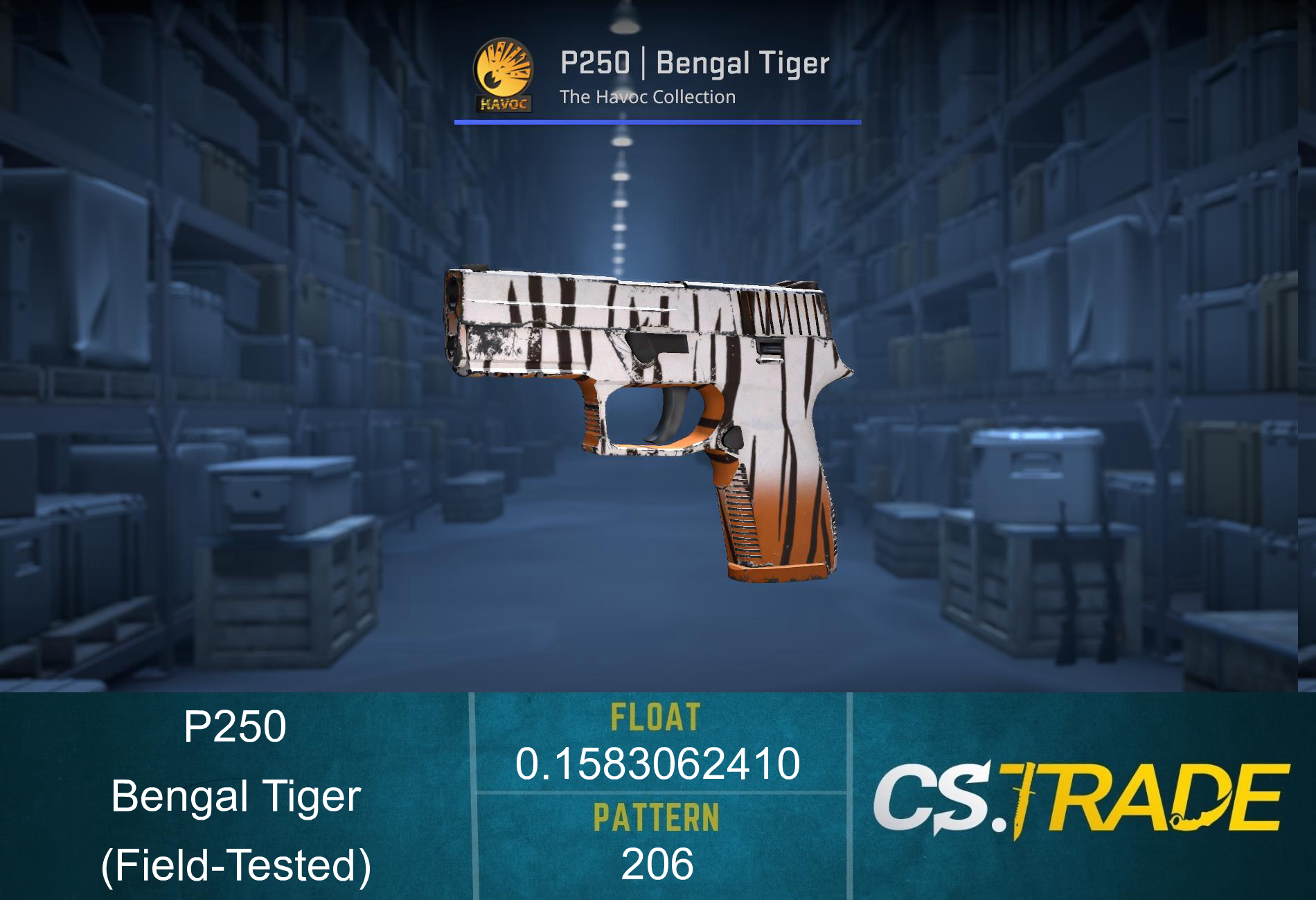 P250 | Bengal Tiger (Field-Tested) Screenshot