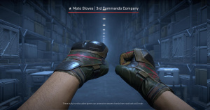 ★ Moto Gloves | 3rd Commando Company (Well-Worn) Screenshot