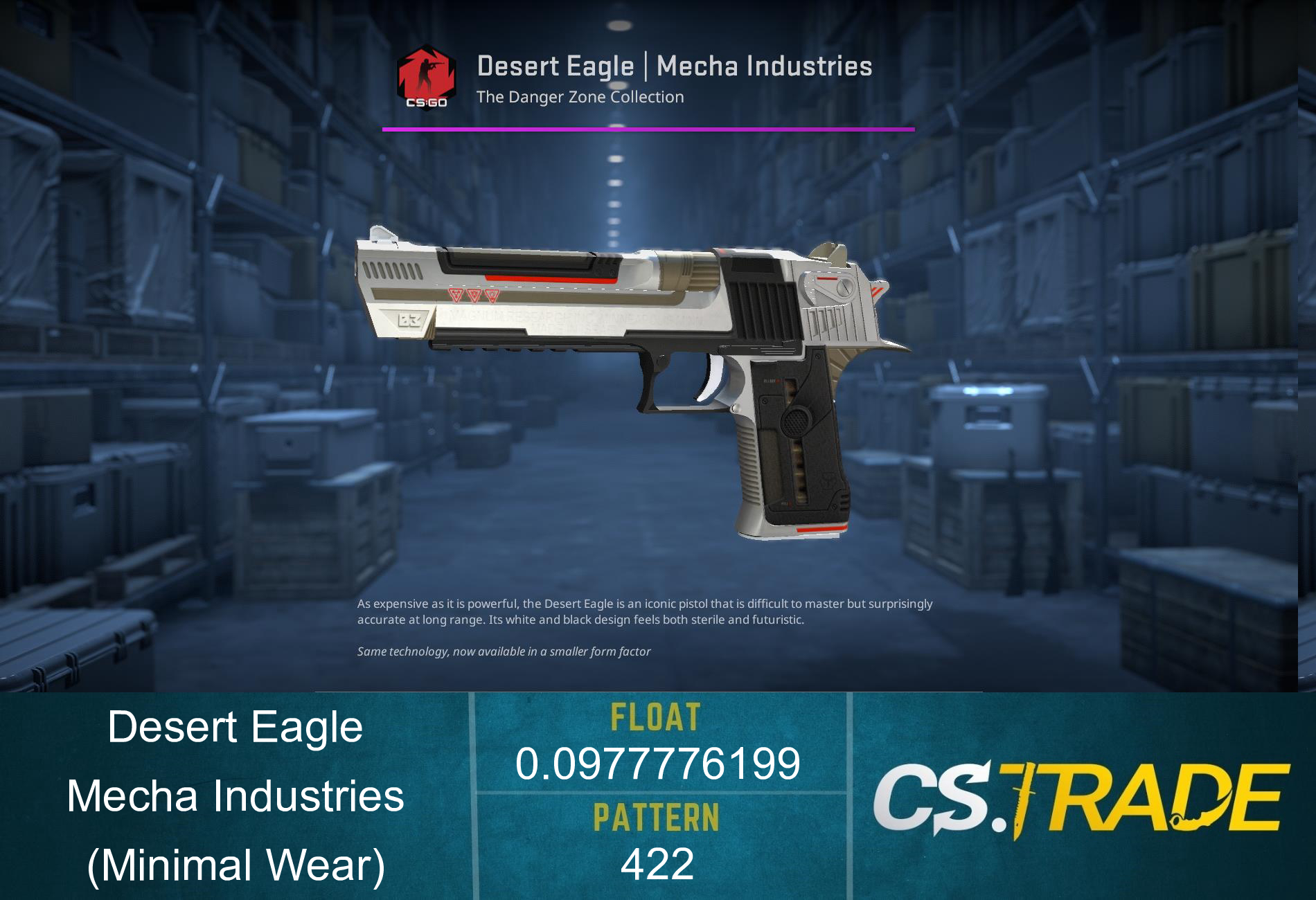 Desert Eagle | Mecha Industries (Factory New) Screenshot