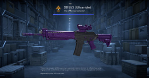 SG 553 | Ultraviolet (Field-Tested) Screenshot