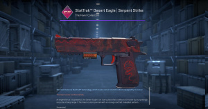 StatTrak™ Desert Eagle | Serpent Strike (Minimal Wear) Screenshot