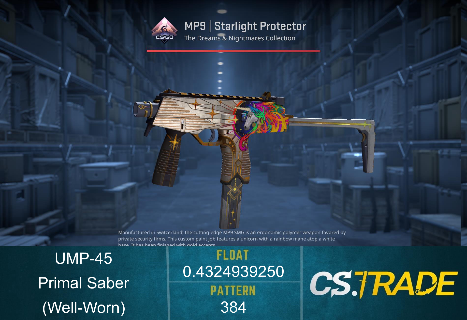 UMP-45 | Primal Saber (Well-Worn) Screenshot