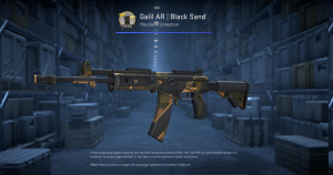 Galil AR | Black Sand (Minimal Wear) Screenshot