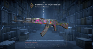 StatTrak™ AK-47 | Head Shot (Battle-Scarred) Screenshot