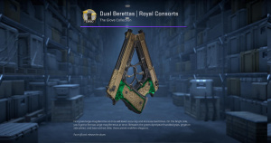 Dual Berettas | Royal Consorts (Factory New) Screenshot