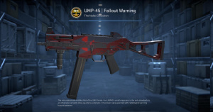 UMP-45 | Fallout Warning (Well-Worn) Screenshot