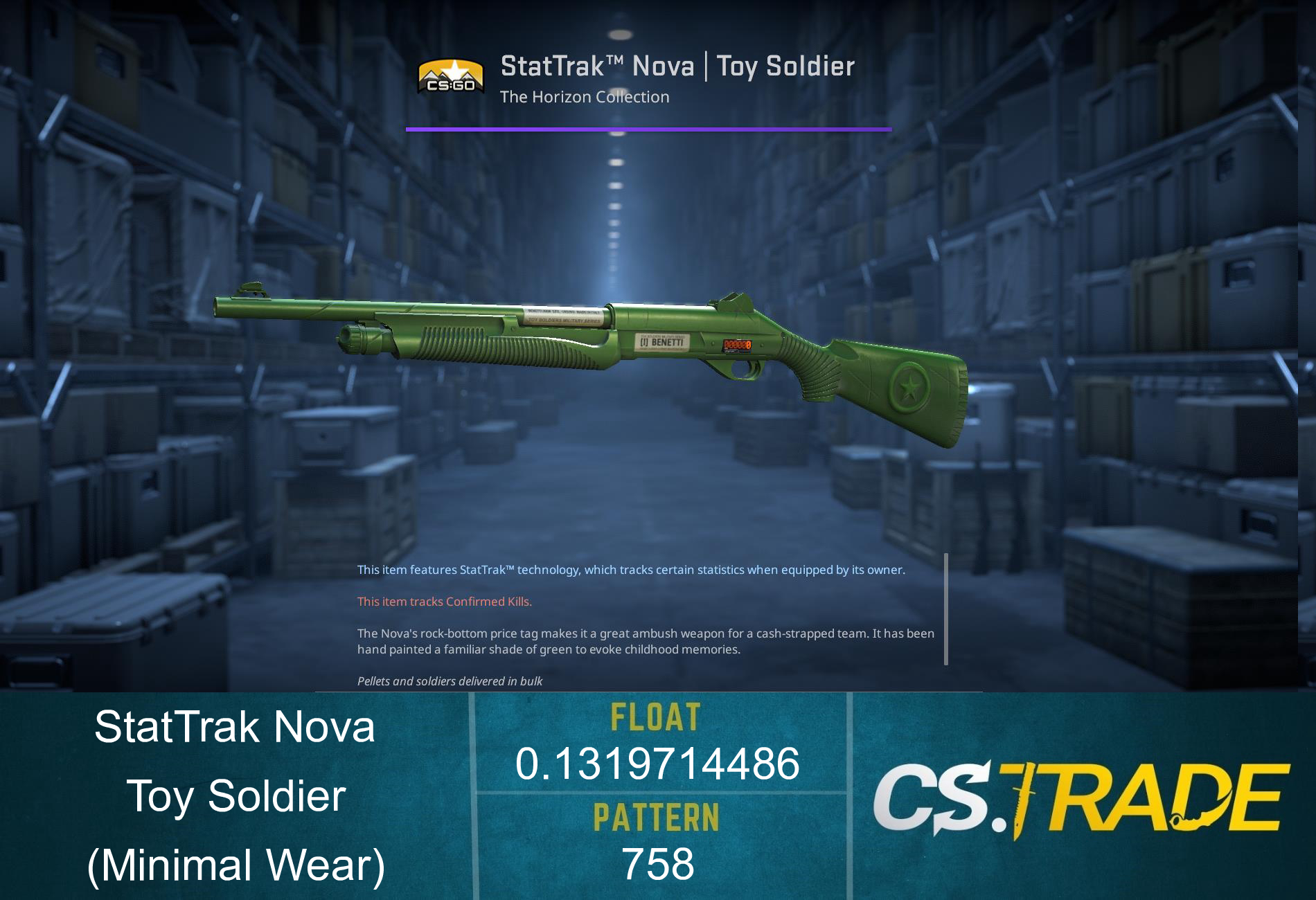 Nova | Toy Soldier (Factory New) Screenshot
