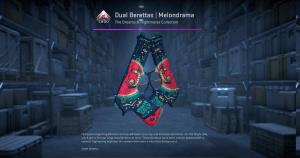 Dual Berettas | Melondrama (Field-Tested) Screenshot