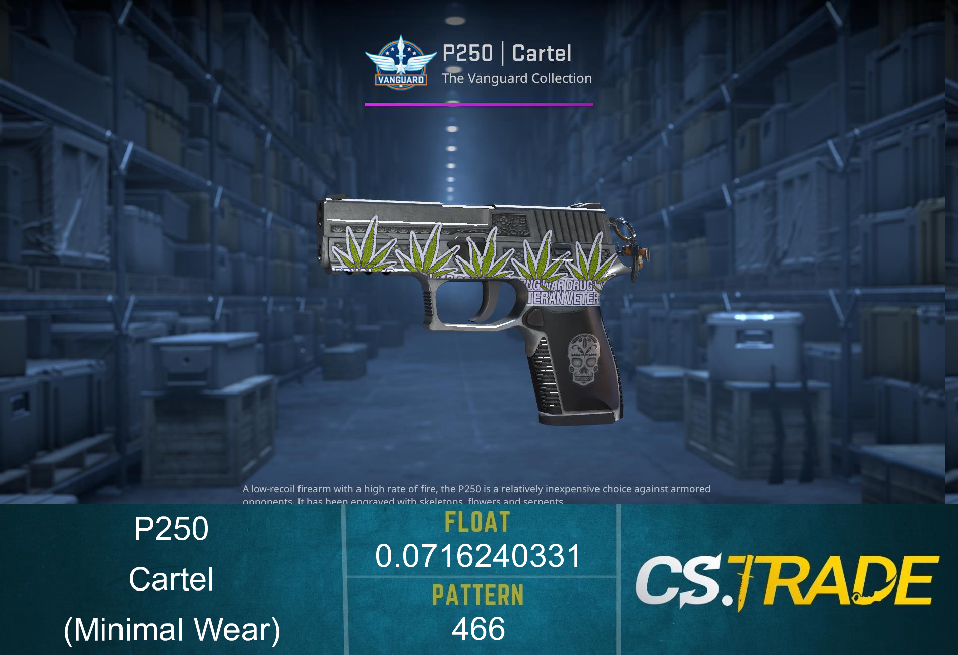 StatTrak™ P250 | Cartel (Minimal Wear) Screenshot